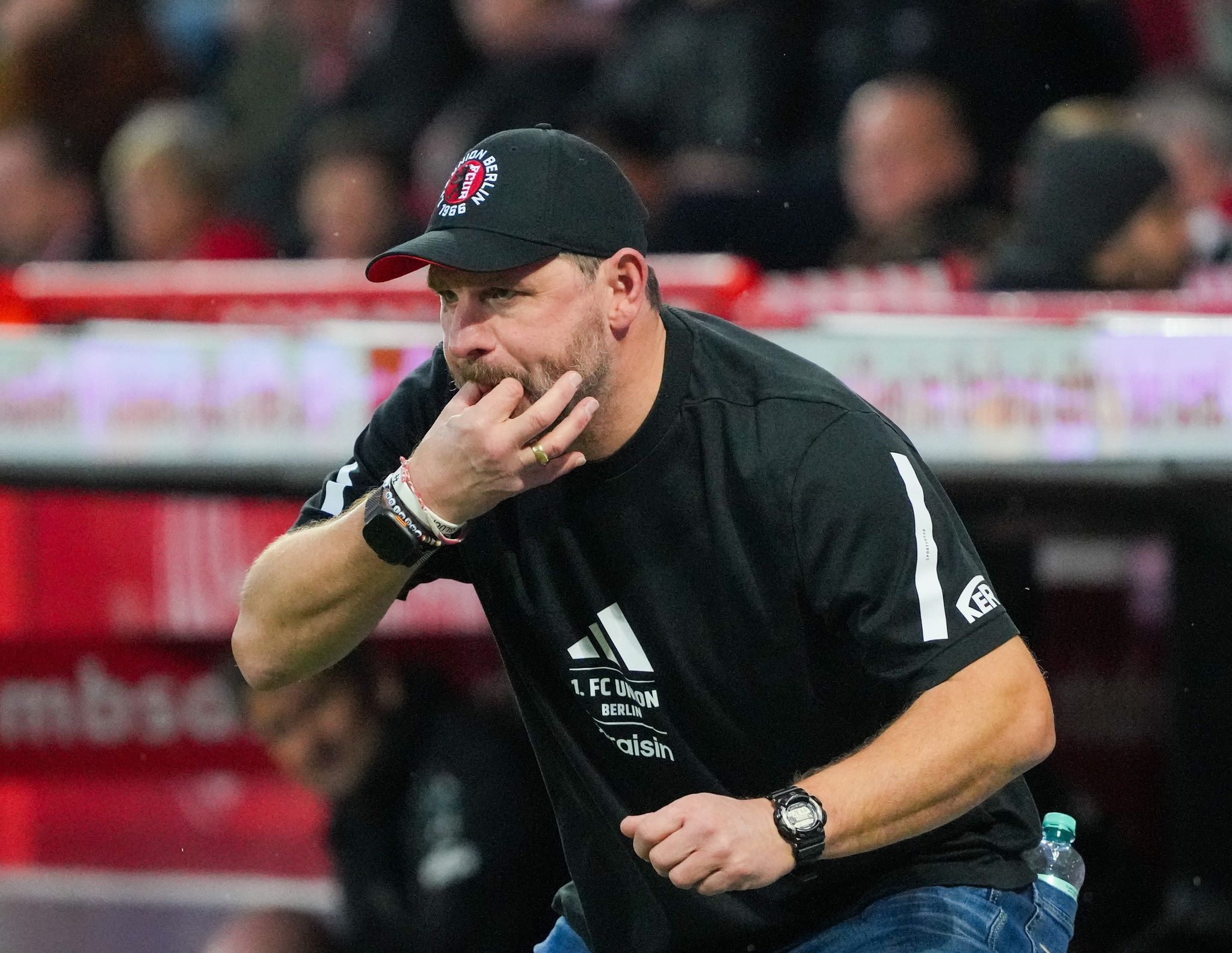 Steffen Baumgart bleibt Trainer beim 1. FC Union Berlin (Archivbild)