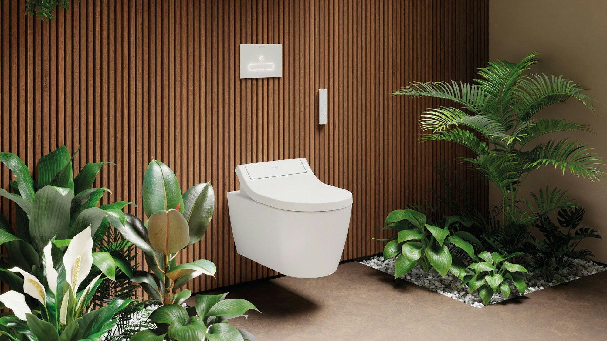 Haben ein klares Design: Moderne Toiletten wie das Sensowash WC von Duravit.