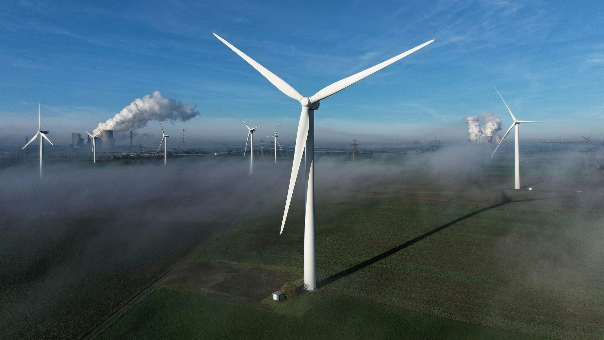In Nordrhein-Westfalen gingen allein im vergangenen Jahr 259 neue Windräder in Betrieb. (Symbolbild)