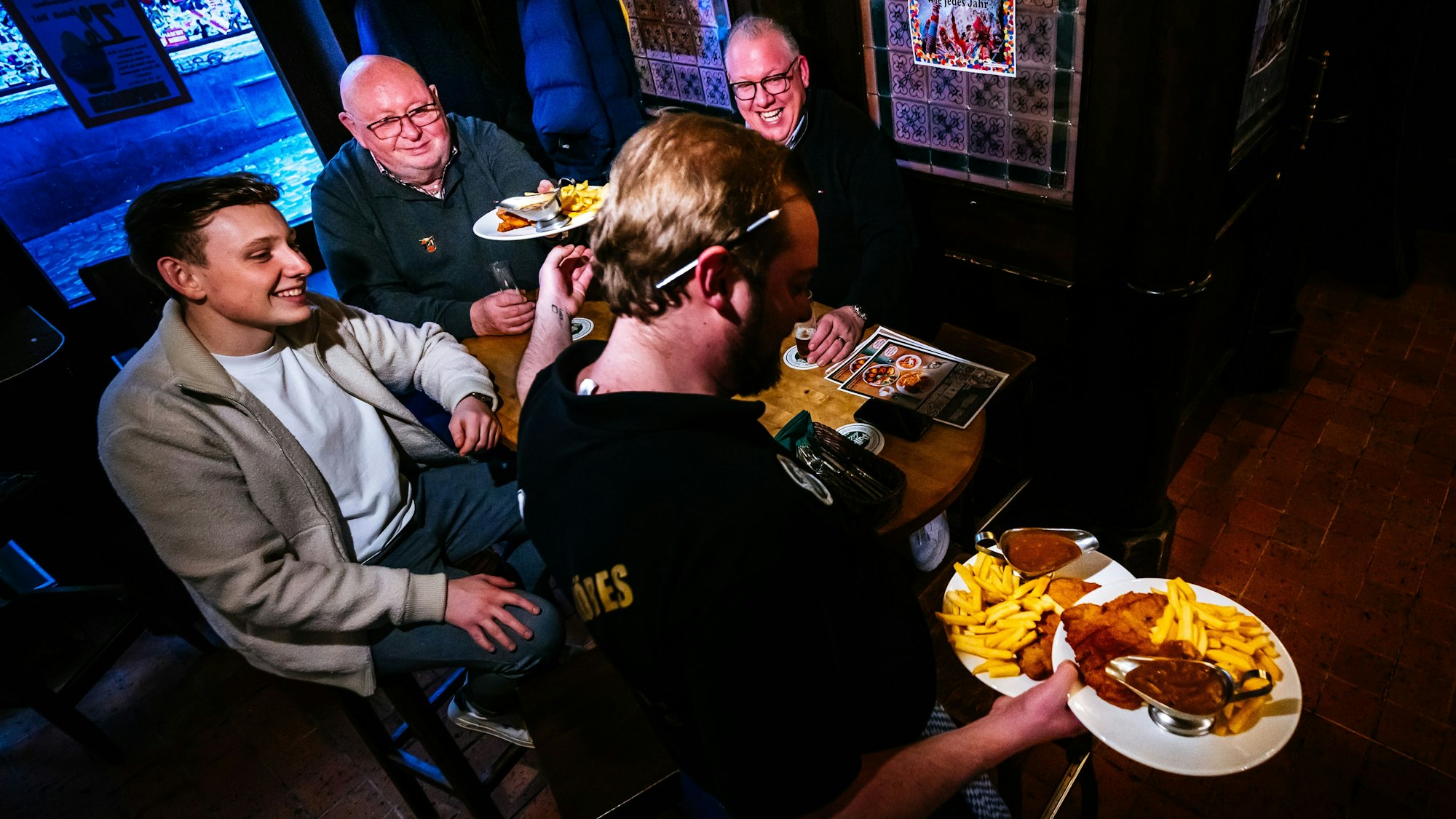 Sparen können die Gäste im „Bierhaus en d'r Salzgass“ .