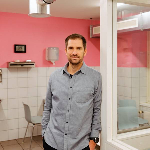Florian Meyer, Leiter der Kontakt- und Anlaufstellen für Drogenkranke in Zürich.