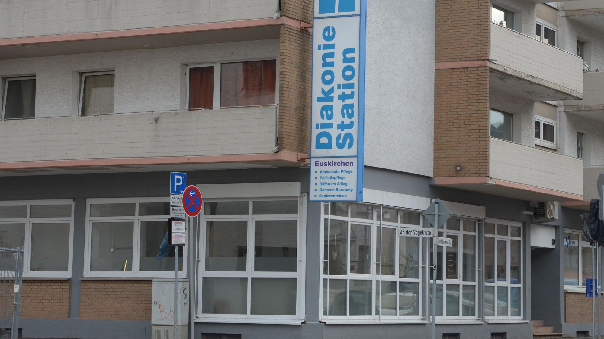 Das Bild zeigt die Diakonie-Station an der Roitzheimer Straße.
