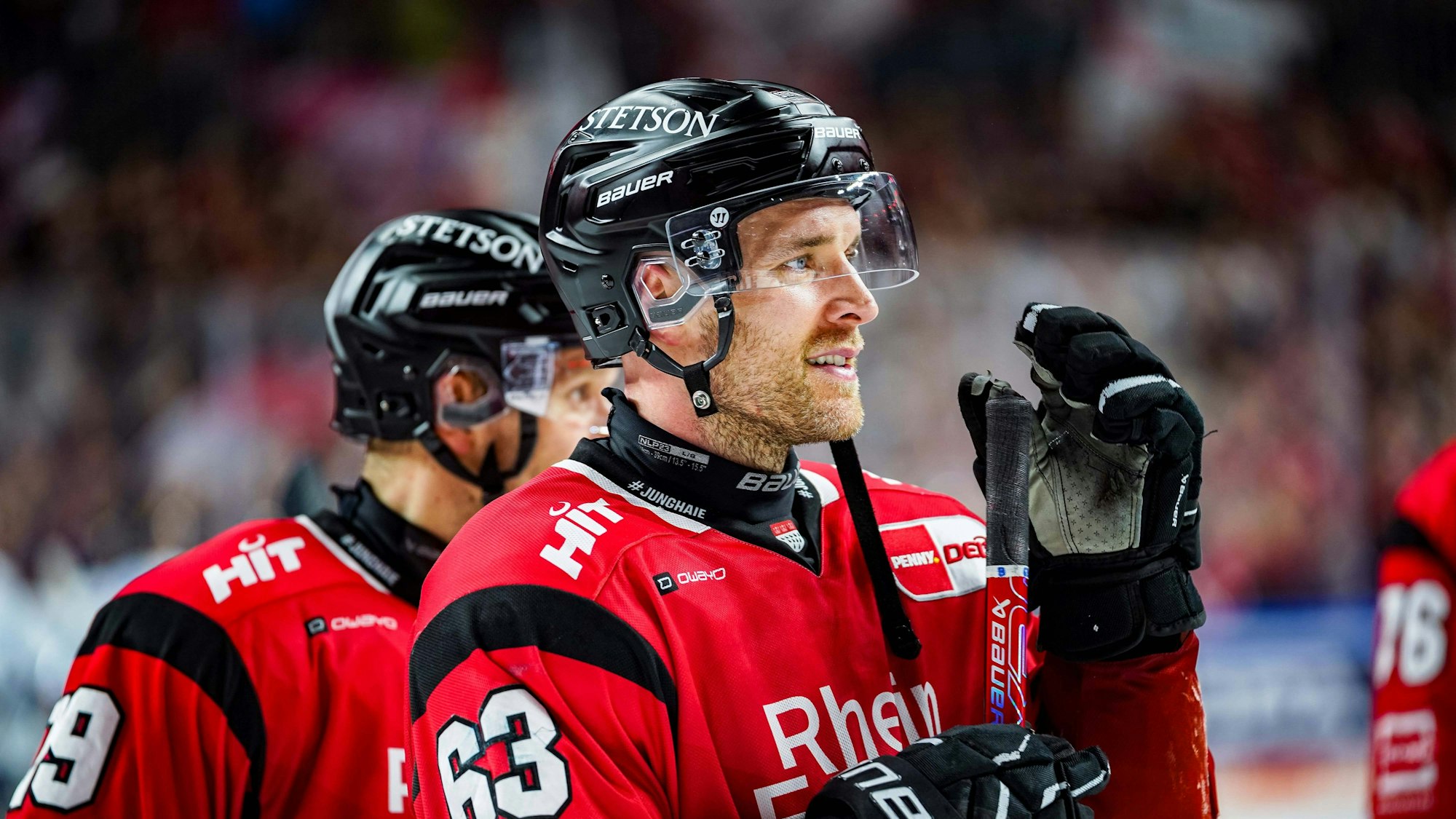 Patrick Russell (Kölner Haie) am 18. Januar im Spiel gegen die Iserlohn Rooster.