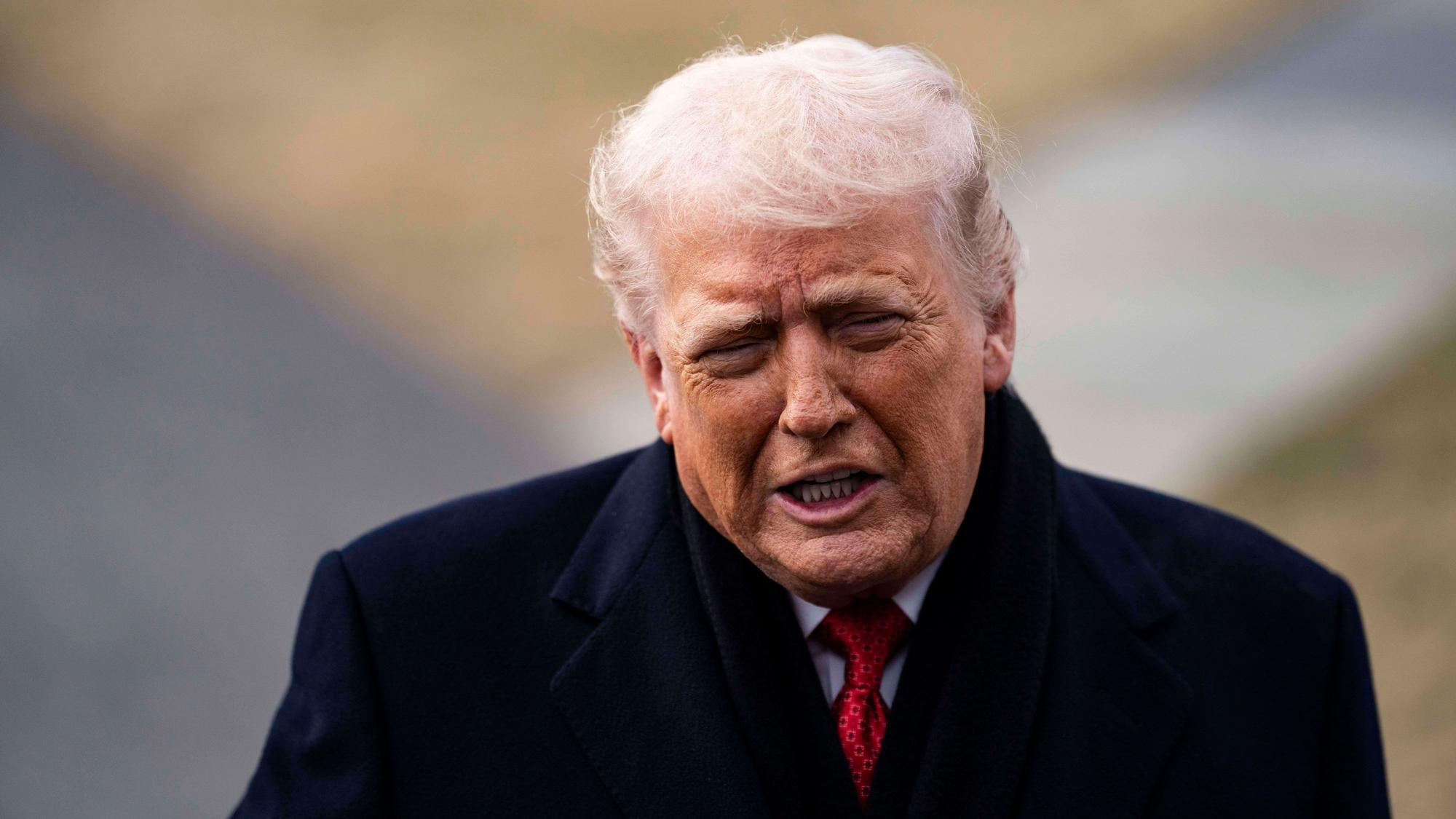 US-Präsident Donald Trump erhebt weiterhin Anspruch auf Grönland. (Archivbild)