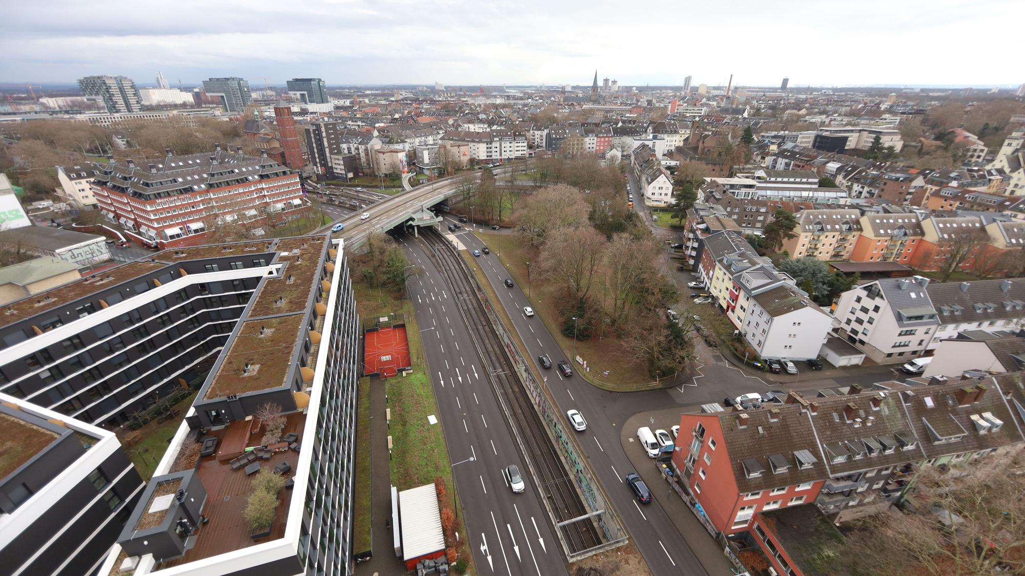 Das erste Kölner Suchthilfezentrum wird auf einer Fläche am Perlengraben entstehen.