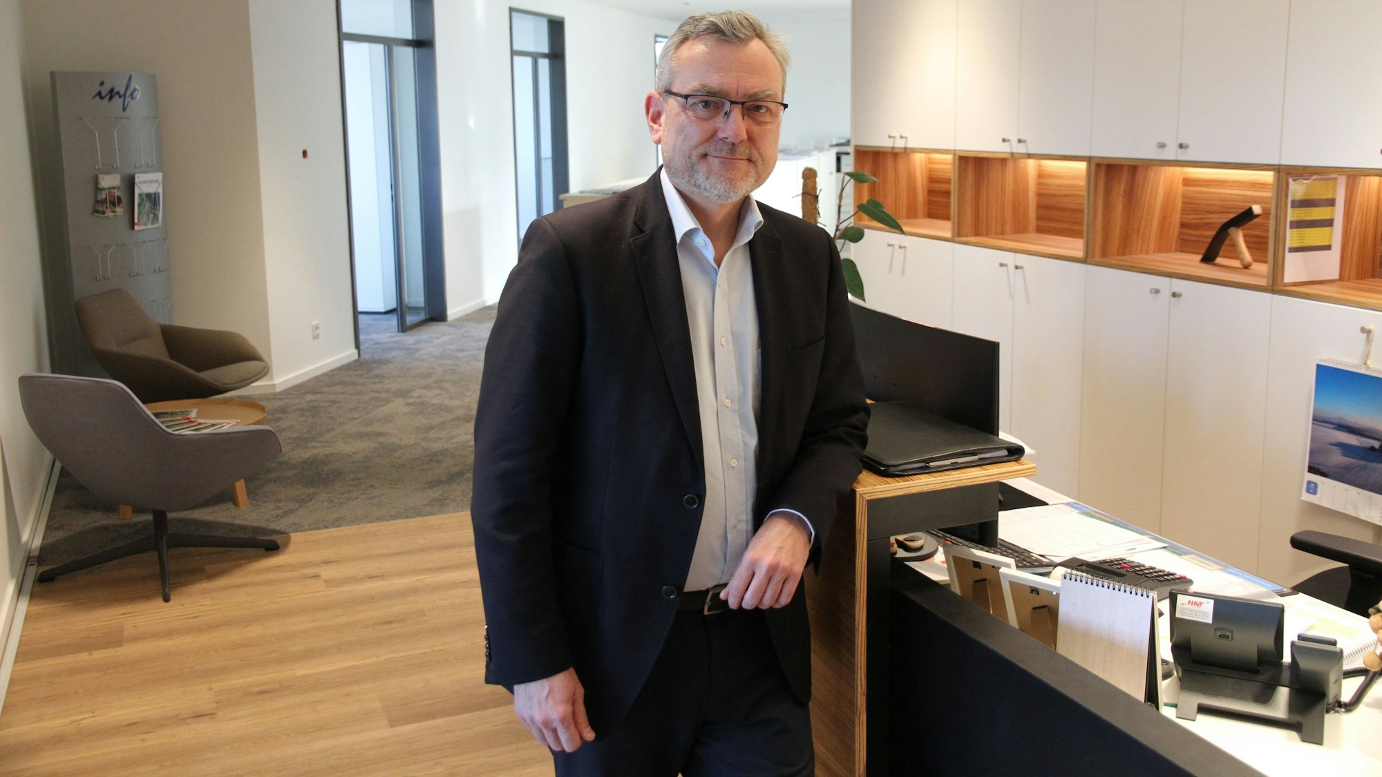 Neubau der Kreishandwerkerschaft Bonn/Rhein-Sieg in Siegburg, Hauptgeschäftsführer Oliver Krämer