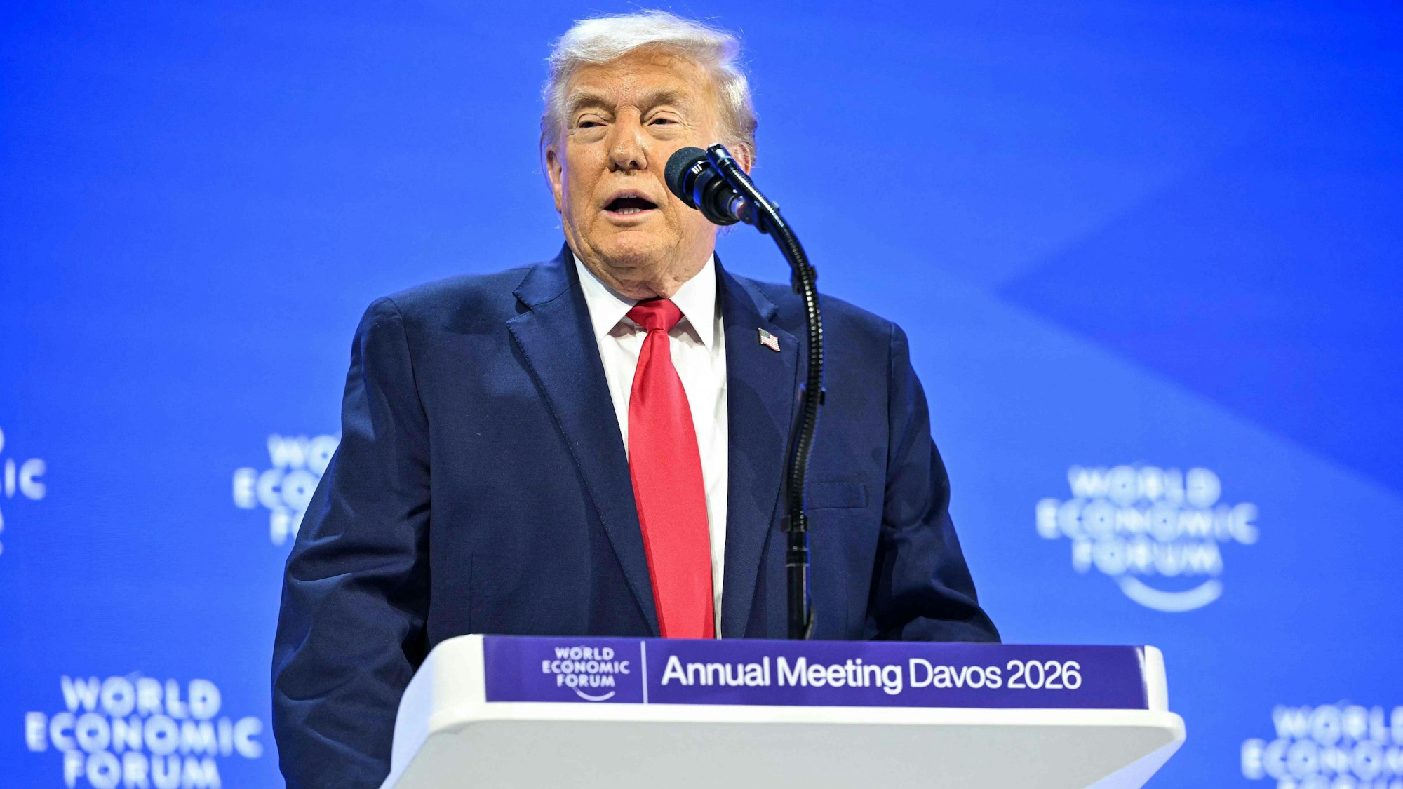 Donald Trump in Davos