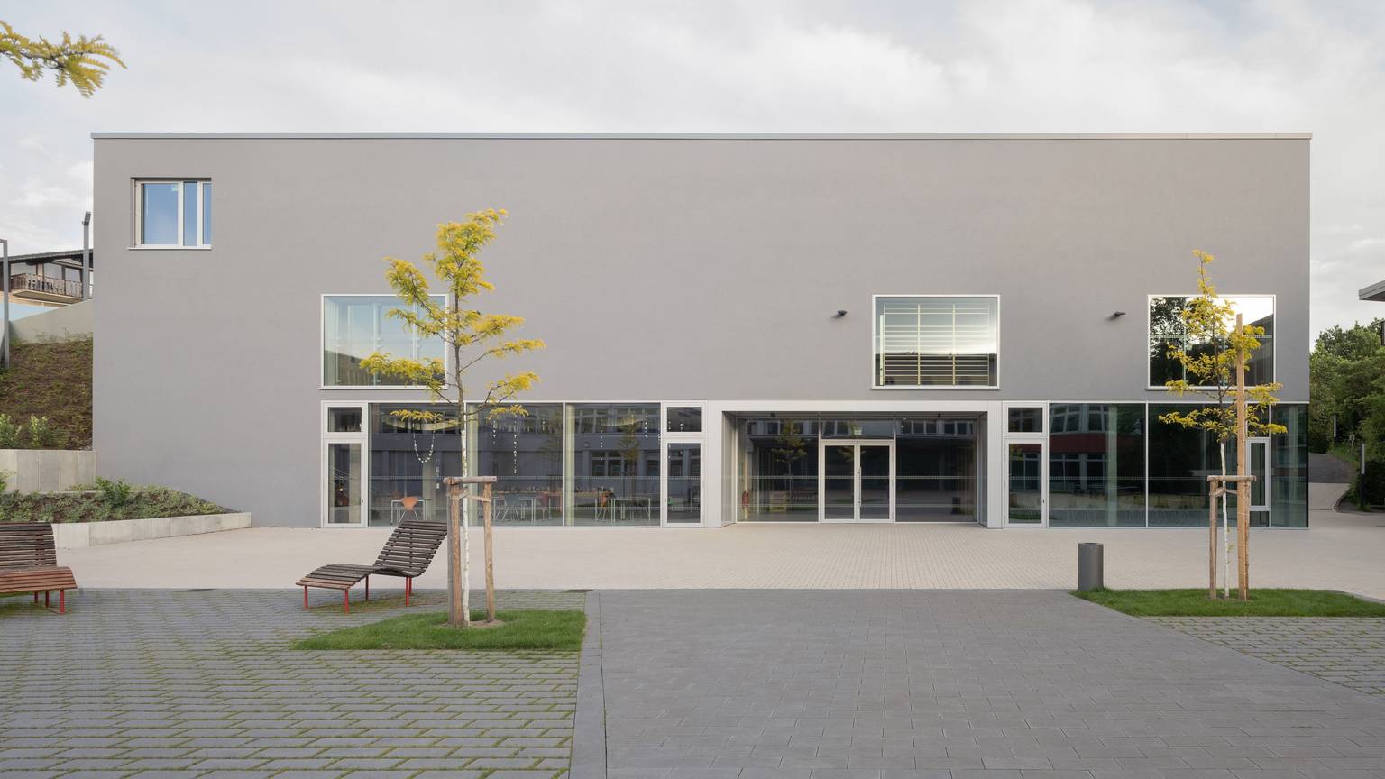 So wird der neue Trakt der Gesamtschule in der jetzt präsentierten Studie dargestellt.