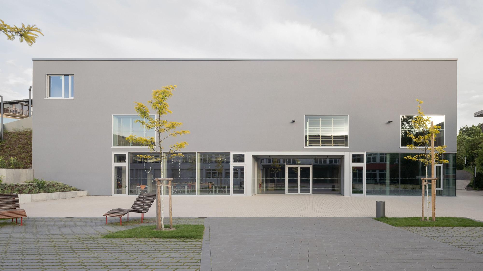 So wird der neue Trakt der Gesamtschule in der jetzt präsentierten Studie dargestellt.