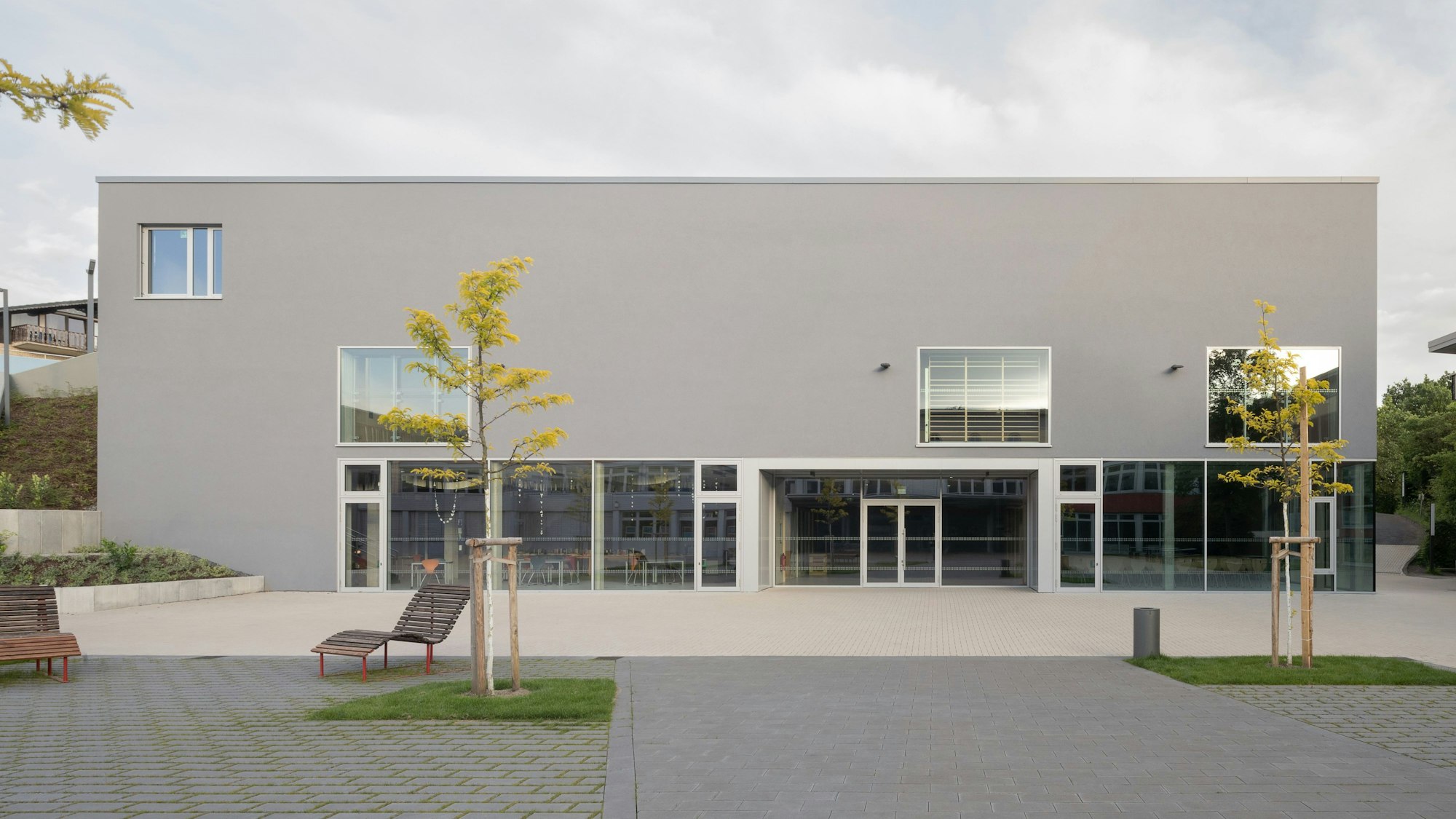 So wird der neue Trakt der Gesamtschule in der jetzt präsentierten Studie dargestellt.