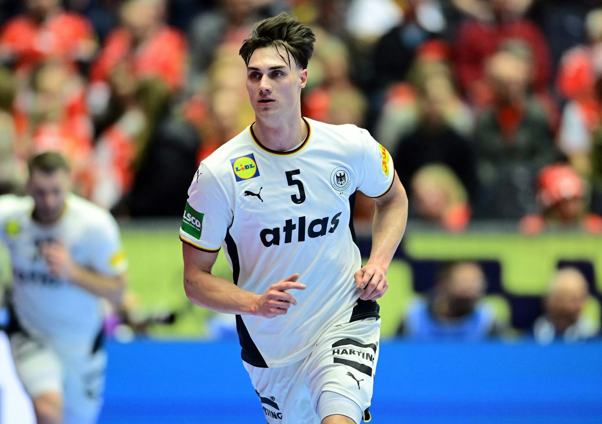 Miro Schluroff belebte das deutsche Angriffsspiel.