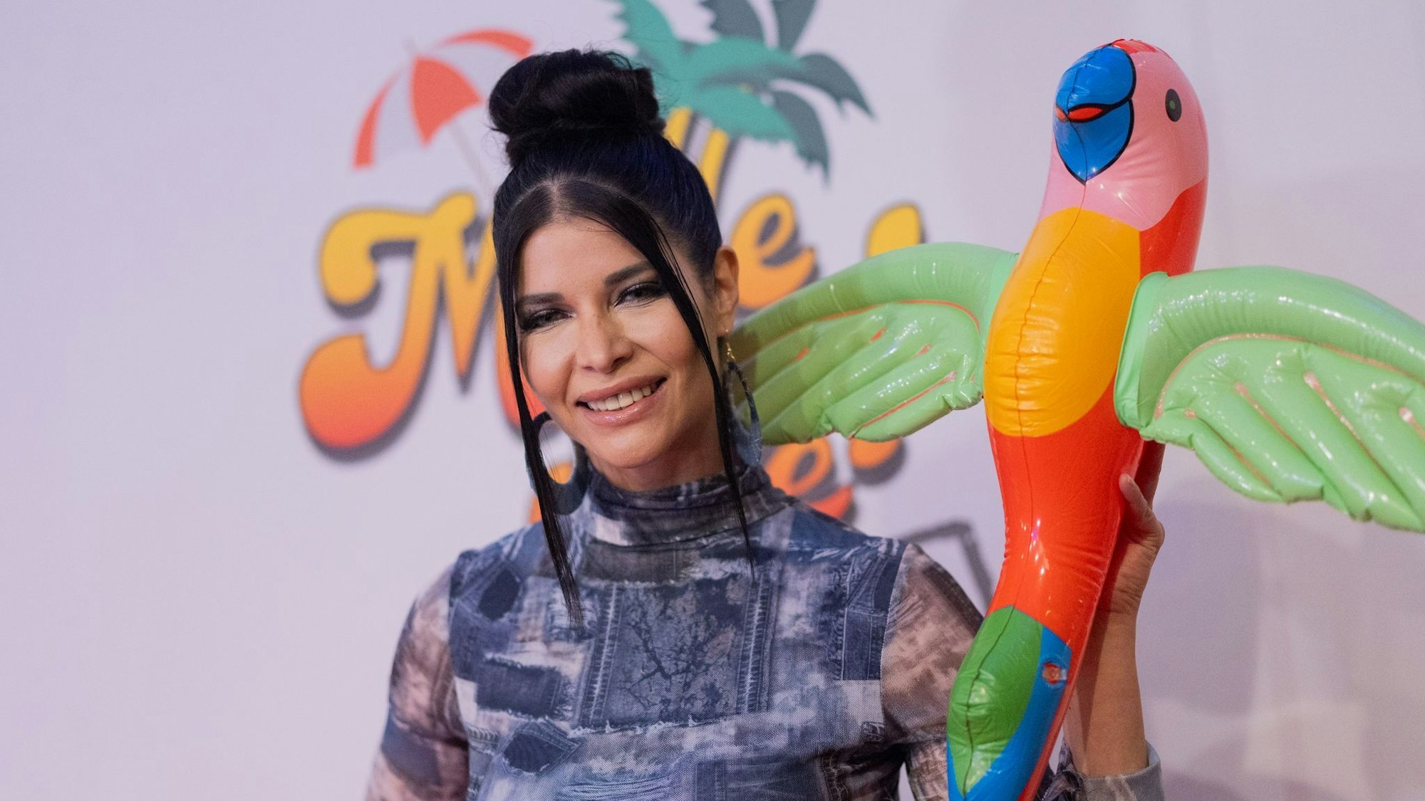 Model Micaela Schäfer findet die Kandidaten-Auswahl des Dschungelcamps super. (Archivbild)