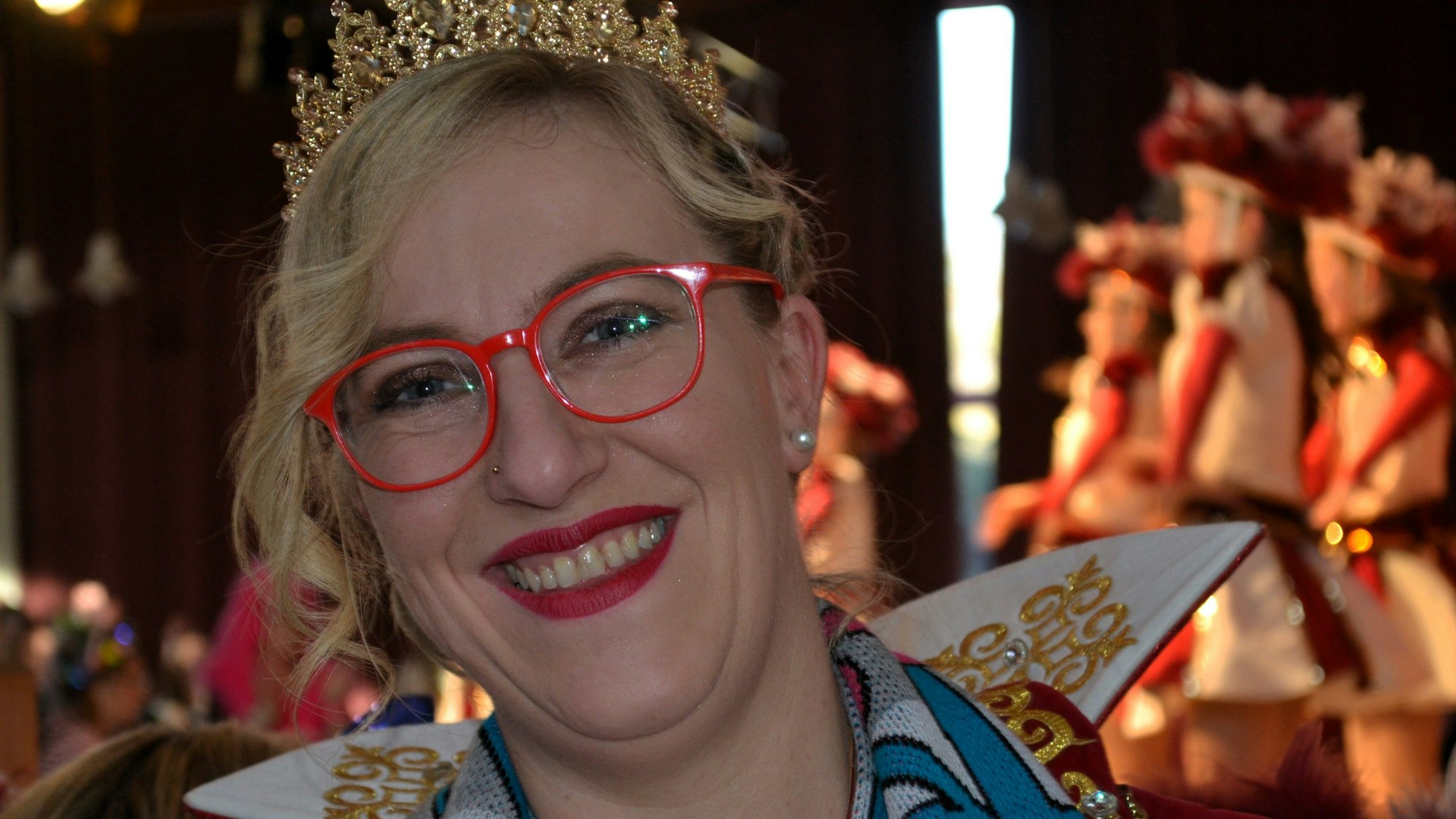 Prinzessin Katharina I. setzte nicht nur mit der Brille ein Ausrufezeichen.