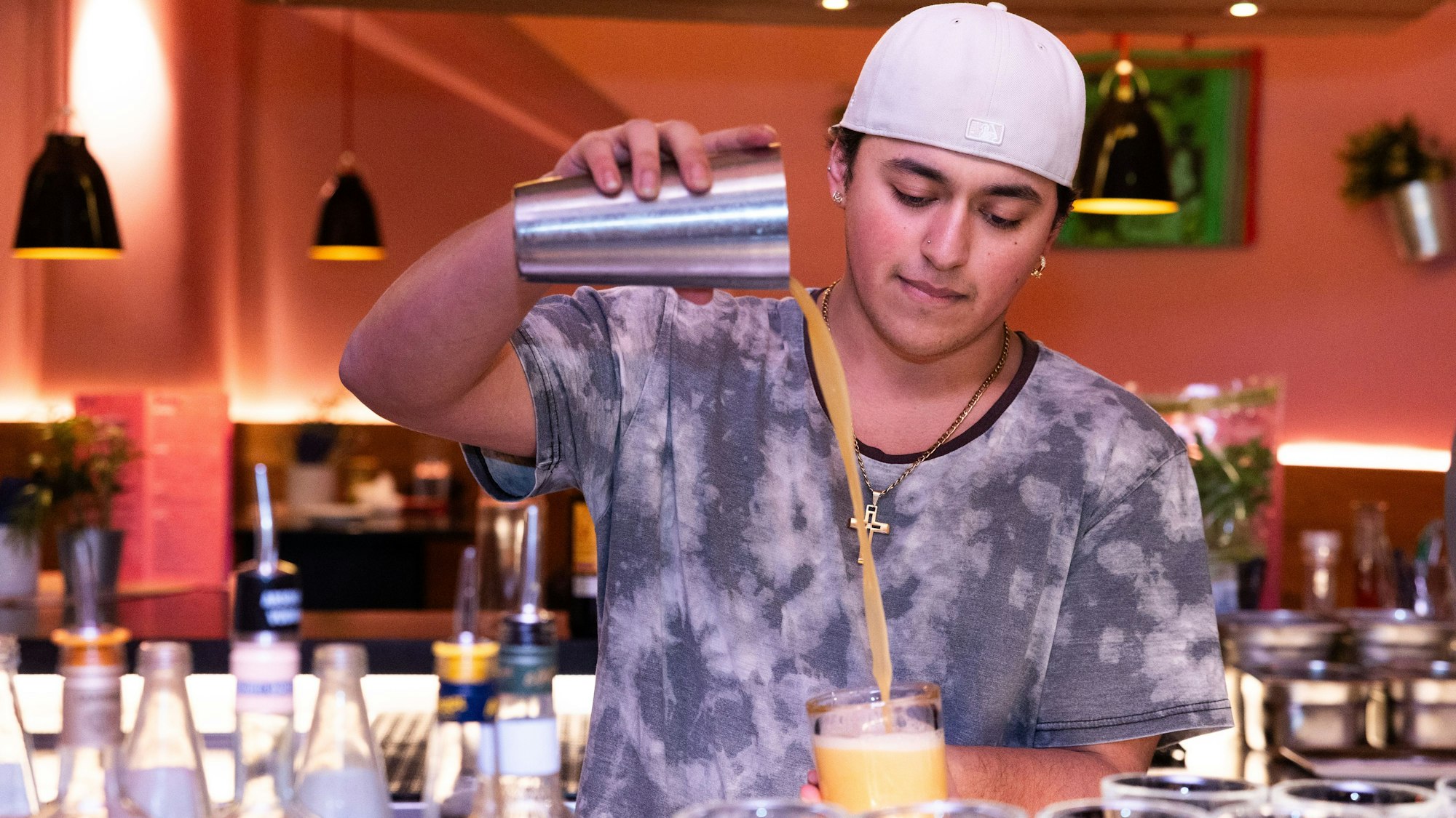 Tacos, Fajitas und Cocktails: Mexikanische Speisen und Getränke mit internationalen Zutaten gibt es im Little Mexico.Jerry mixt