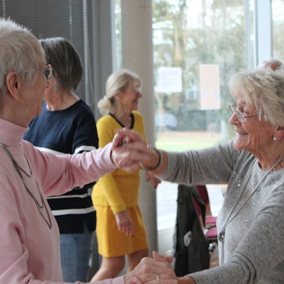 "Abtanzen" in der Villa Friedlinde