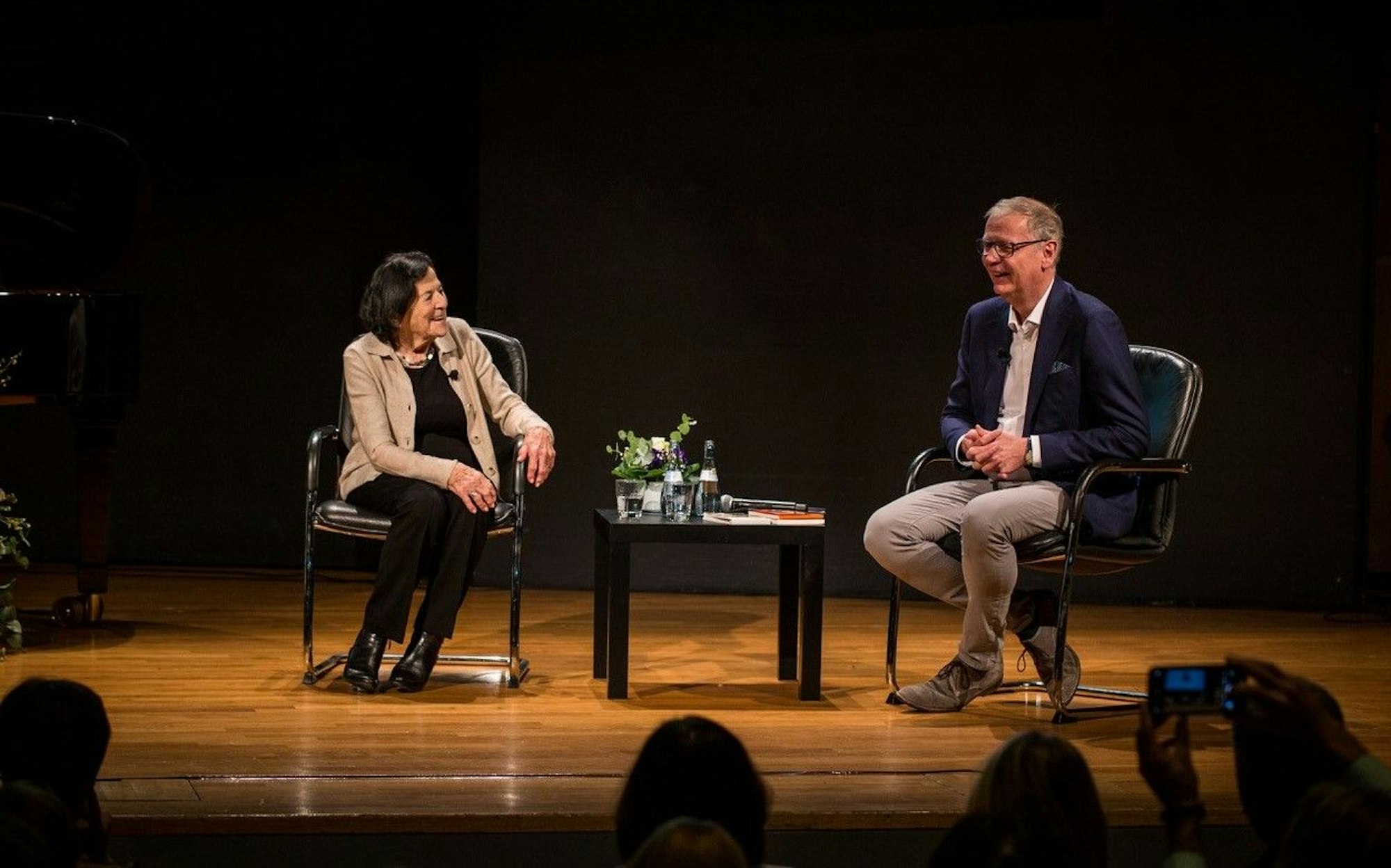 Lange Freundschaft: Eva Erben und Günther Jauch.