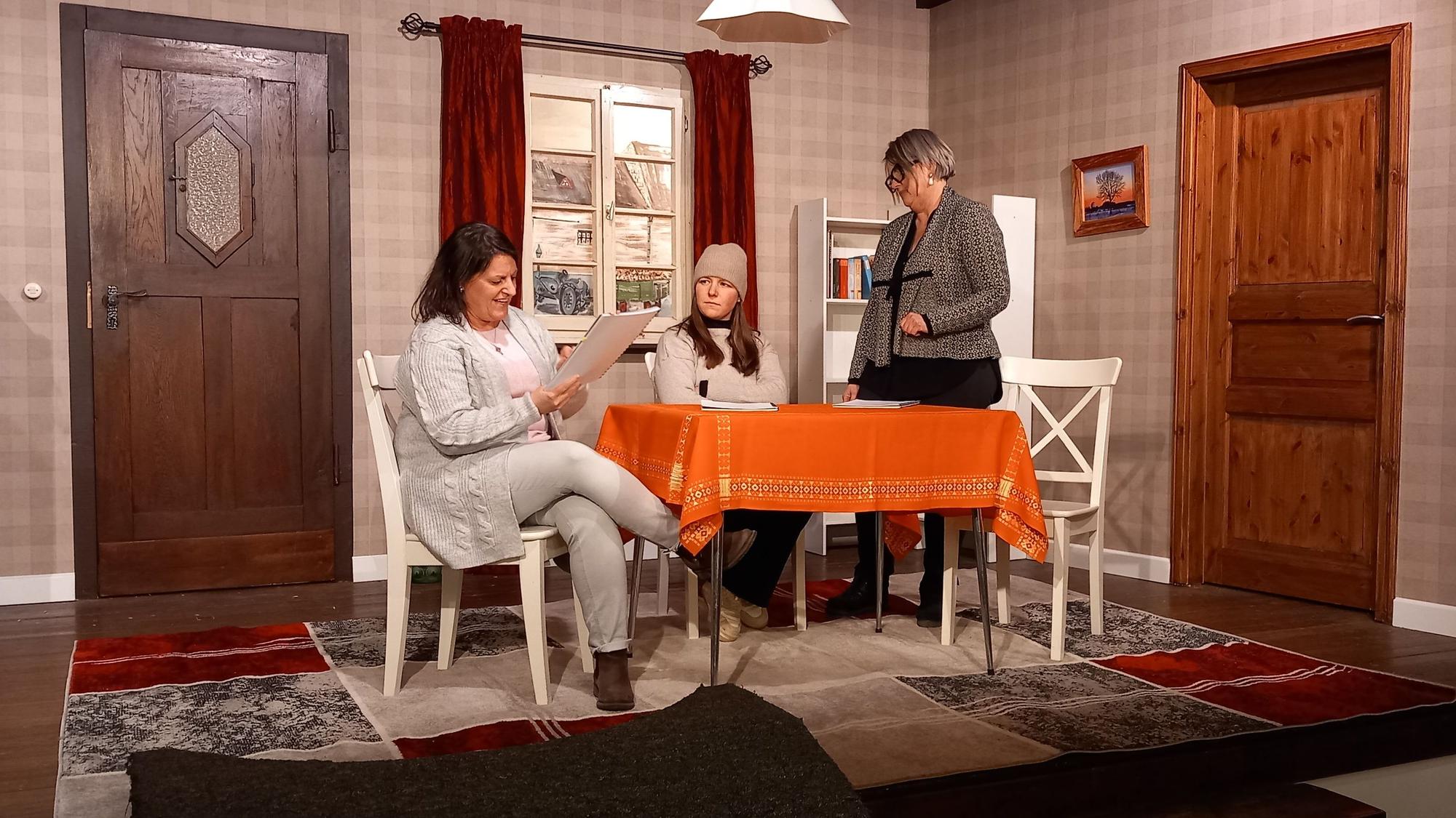 Theaterprobe in Oberbachem