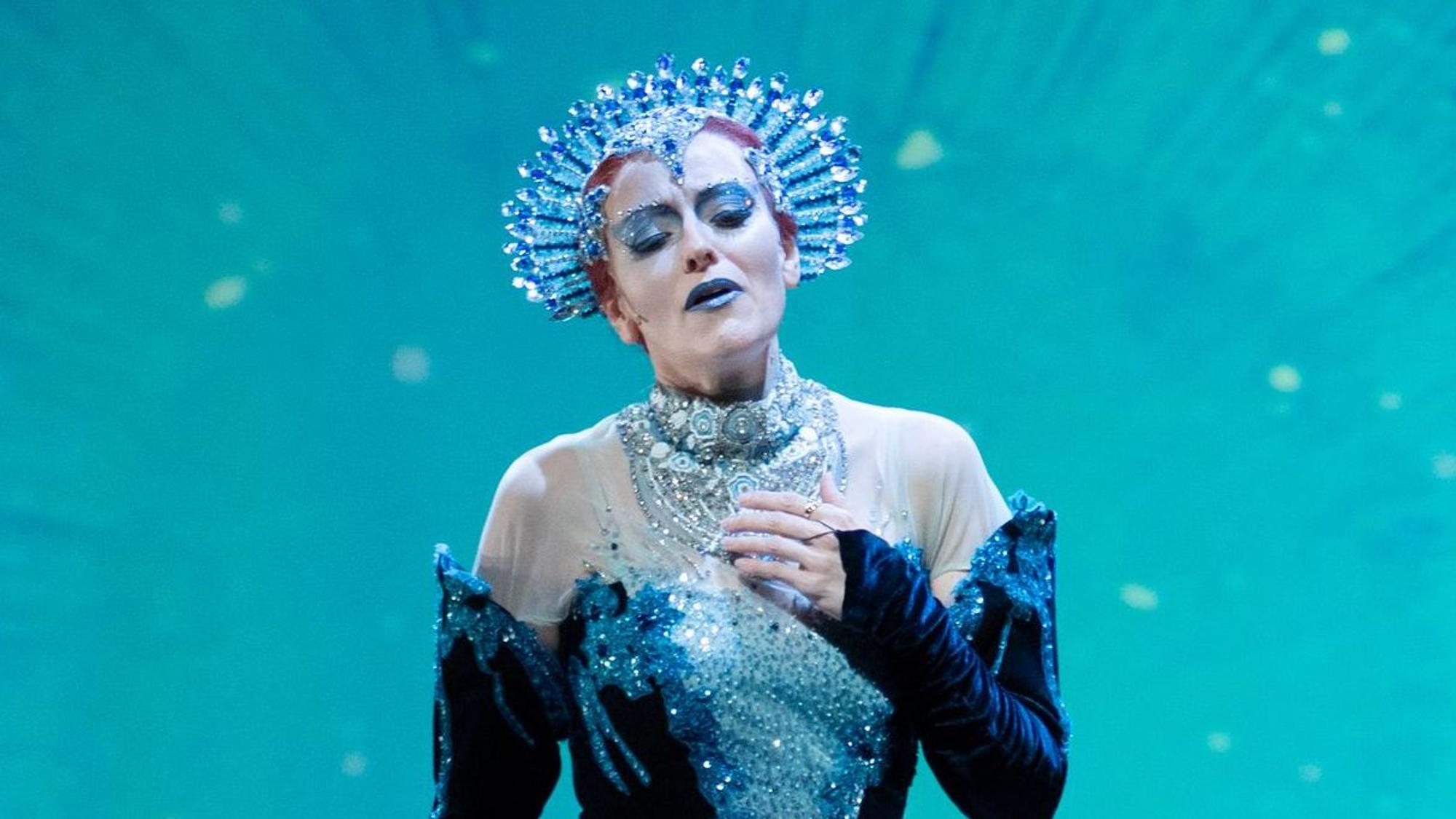 Die Königin der Nacht in „Die Zauberflöte“ an der Oper Köln