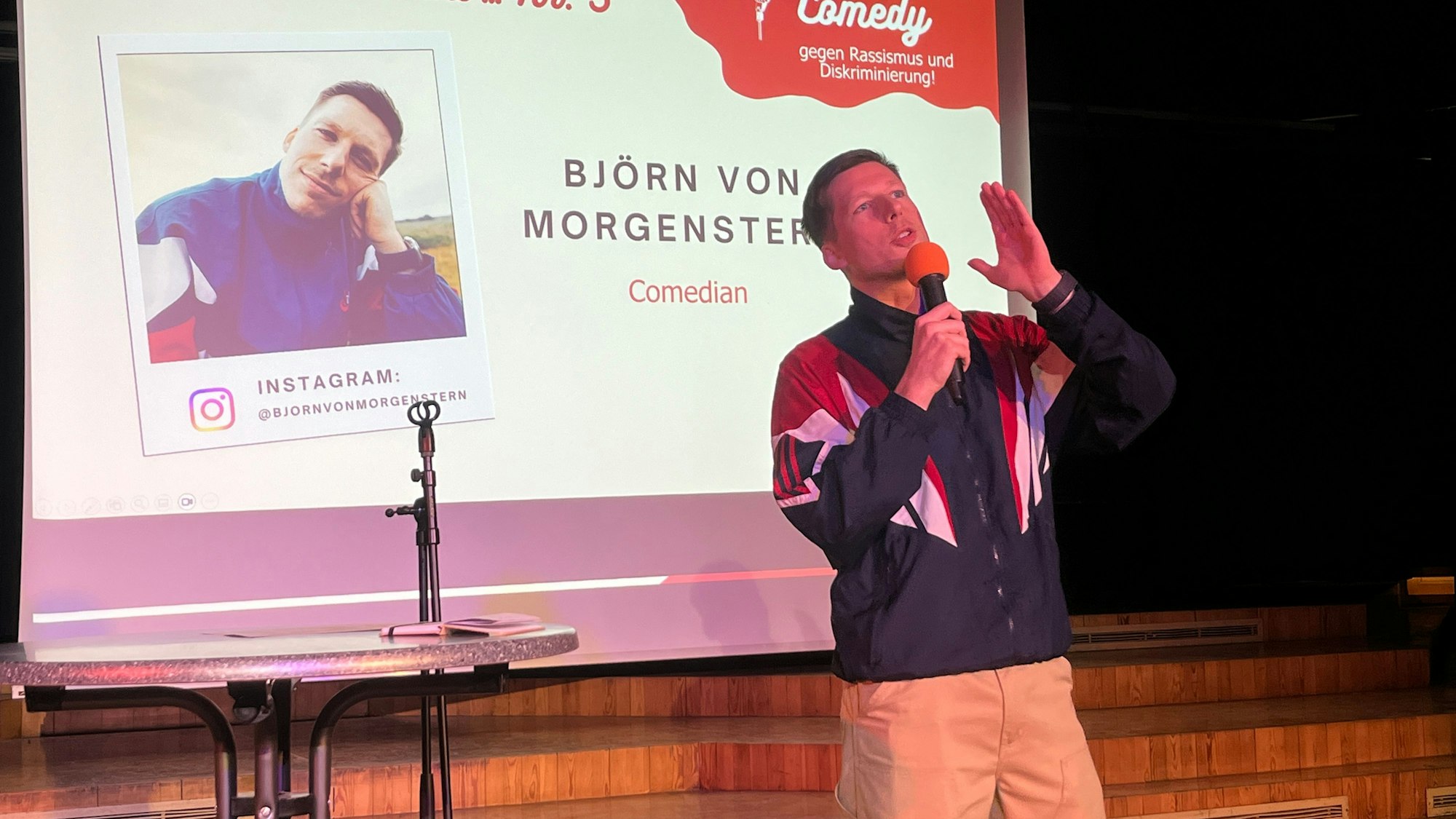 Björn von Morgenstern spielt demnächst in der Lanxess-Arena.