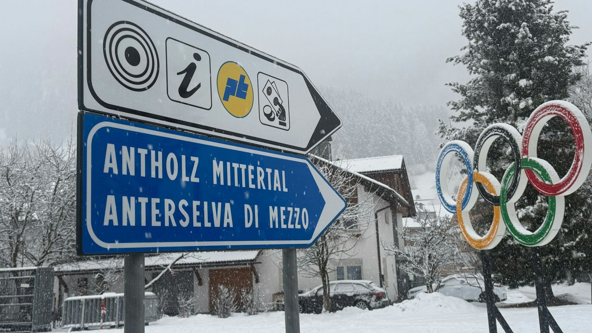Die 3000-Seelen-Gemeinde Antholz, wo die Biathlon-Wettbewerbe stattfinden, ist einer der kleinsten Austragungsorte der Olympia-Geschichte.