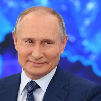 Freude in Moskau: Ein Foto des Treffens von Kremlchef Wladimir Putin mit US-Präsident Donald Trump im letzten Jahr in Alaska hängt nun im Weißen Haus. (Archivbild)