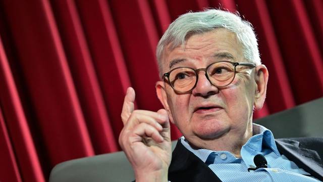 Das Bild zeigt den ehemaligen Außenminster Joschka Fischer bei einer Veranstaltung. Foto: Sebastian Gollnow/dpa