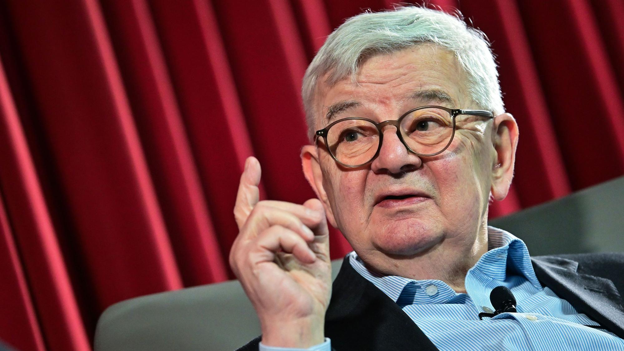 Das Bild zeigt den ehemaligen Außenminster Joschka Fischer bei einer Veranstaltung. Foto: Sebastian Gollnow/dpa