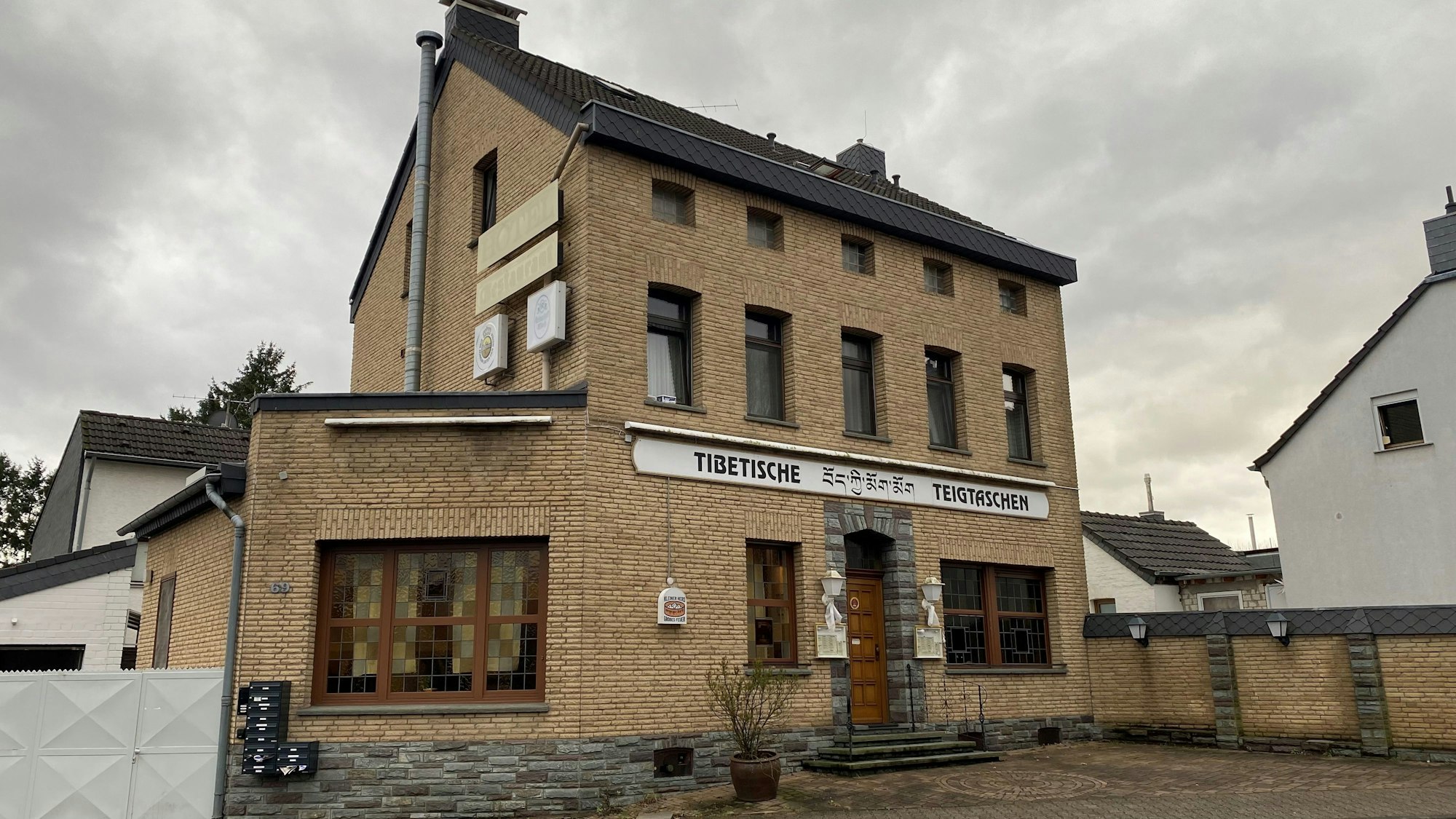 Zu sehen ist das Gebäude, das das Restaurant beherbergt.