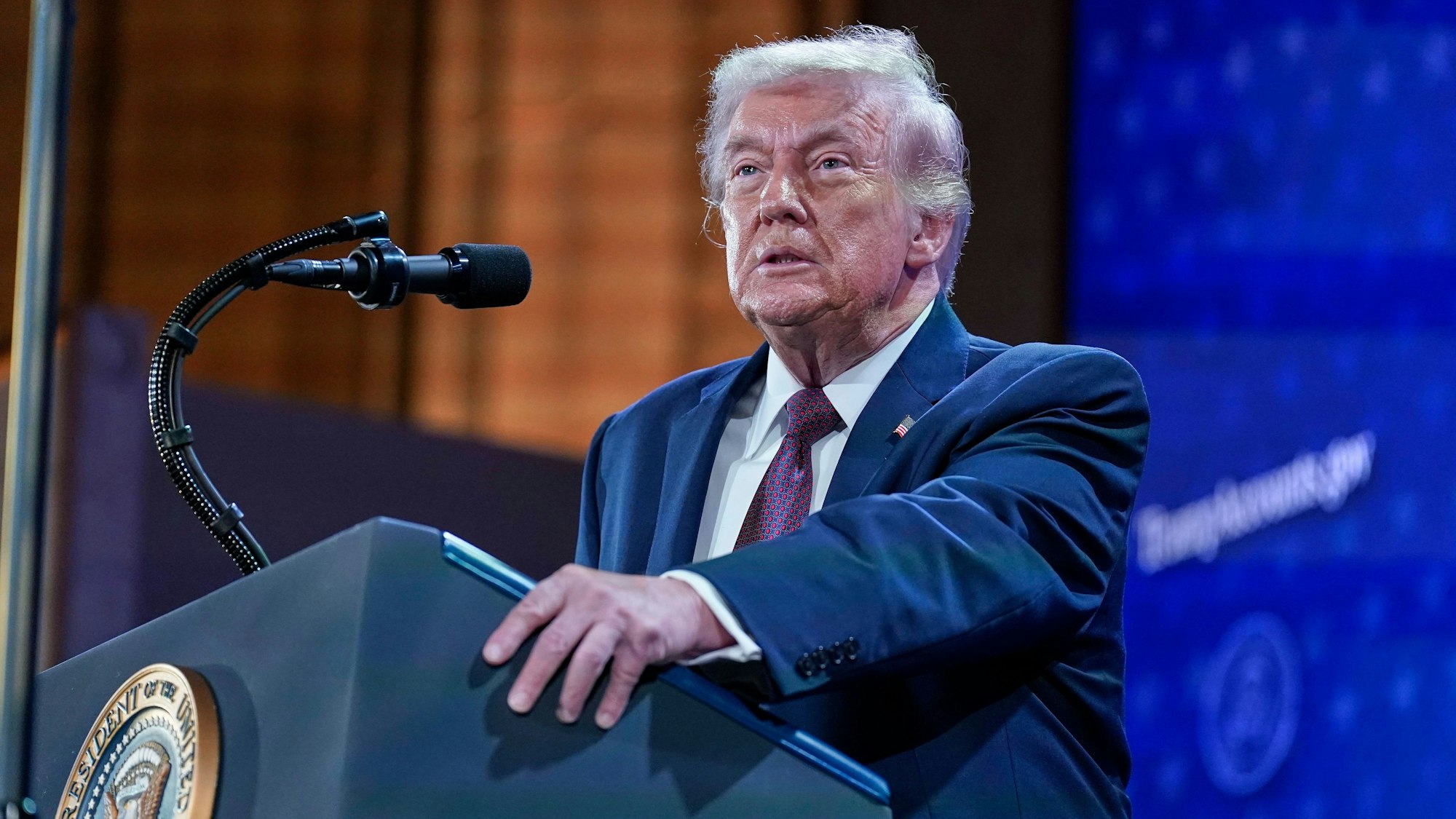 US-Präsident Donald Trump. (Archivbild)