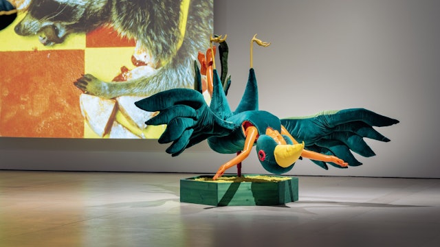 Marianna Simnetts Bilder und Installationen sind im Max Ernst Museum in Brühl zu sehen.