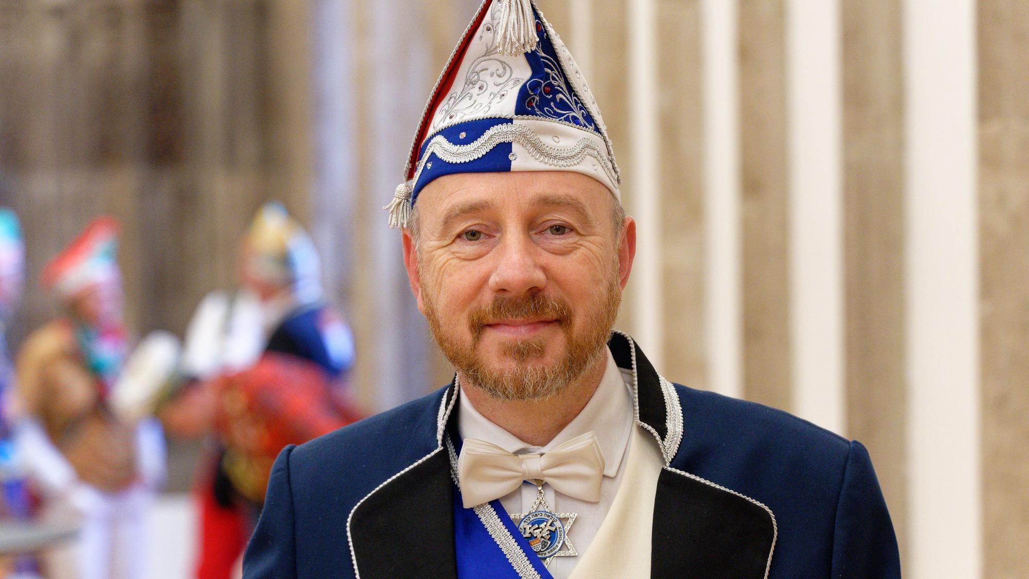 Aaron Knappstein ist Präsident des jüdischen Karnevalsvereins „Kölsche Kippa Köpp“.