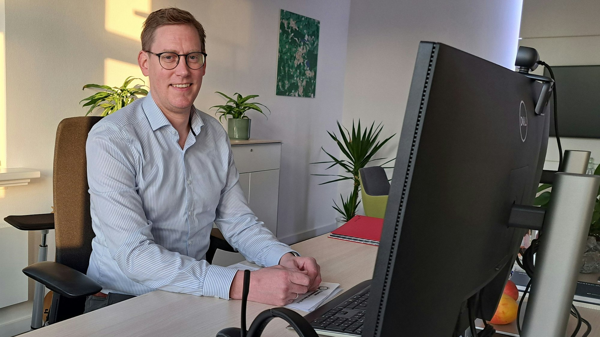 Sebastian Heimes ist seit Herbst 2025 Bürgermeister von Marienheide.