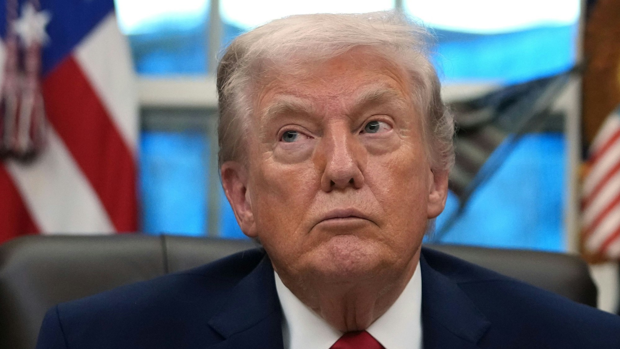 US-Präsident Donald Trump im Oval Office des Weißen Hauses. (Archivbild)