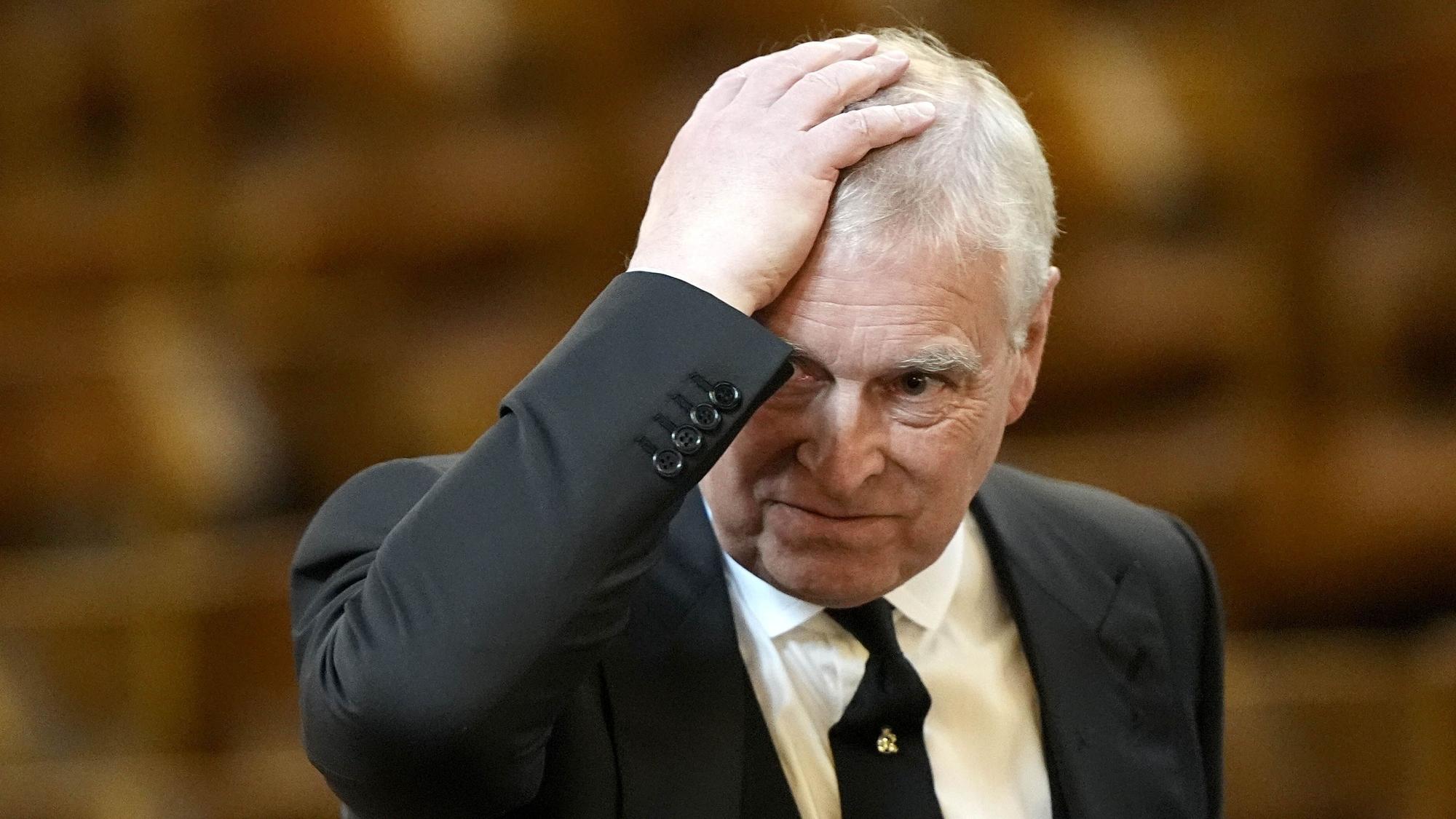 Ex-Prinz Andrew in der Westminster Cathedral. (Archivbild)