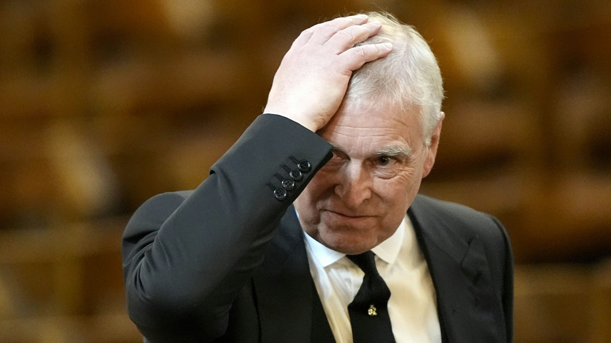 Ex-Prinz Andrew in der Westminster Cathedral. (Archivbild)