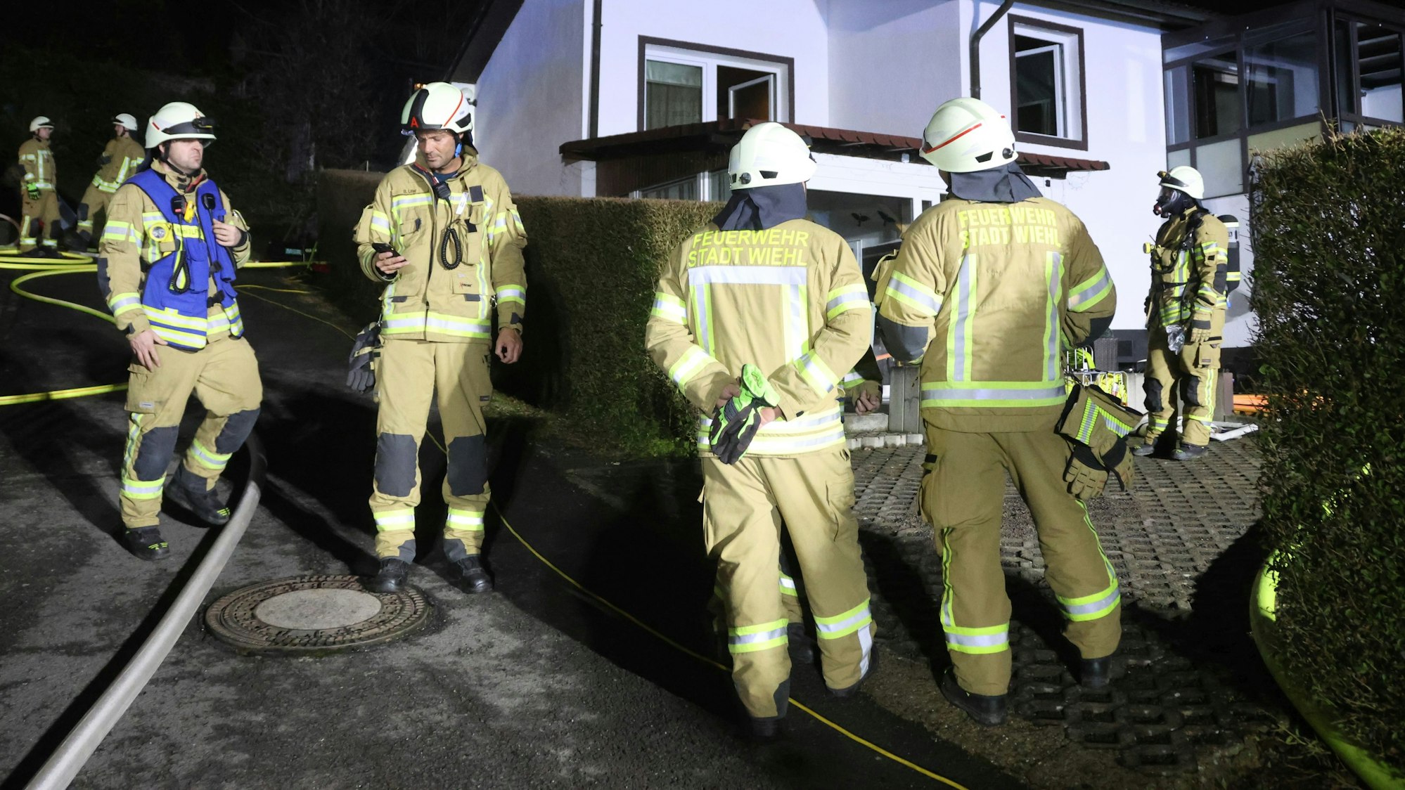 Gebäudebrand Brächen, Wiehl