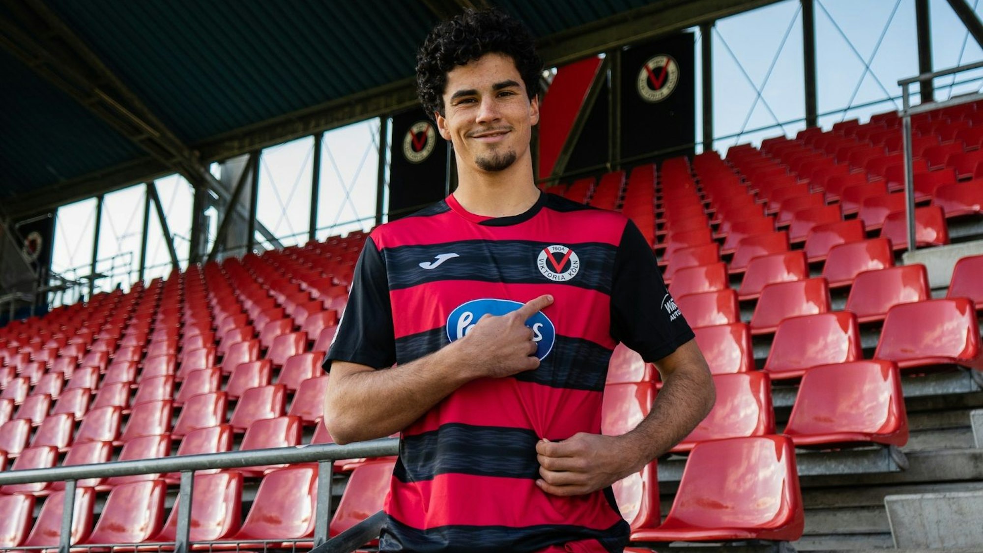 Jakob Sachse, neuer Angreifer des FC Viktoria Köln