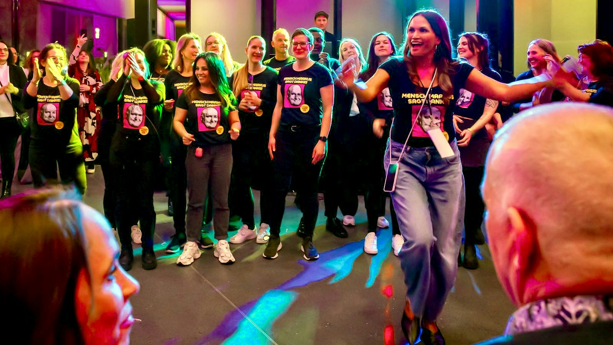 After-Show-Party mit dem Livin-Gospel-Choir