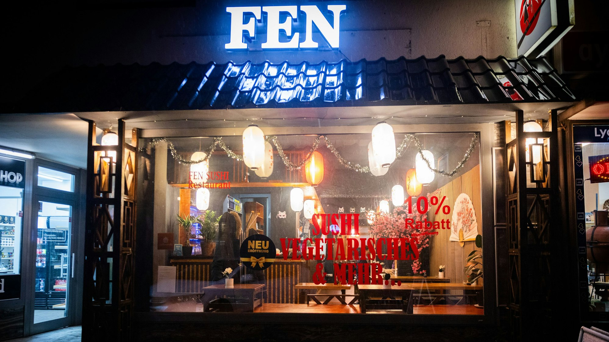 In der Kölnstraße hat das japanische Restaurant Fen eröffnet.