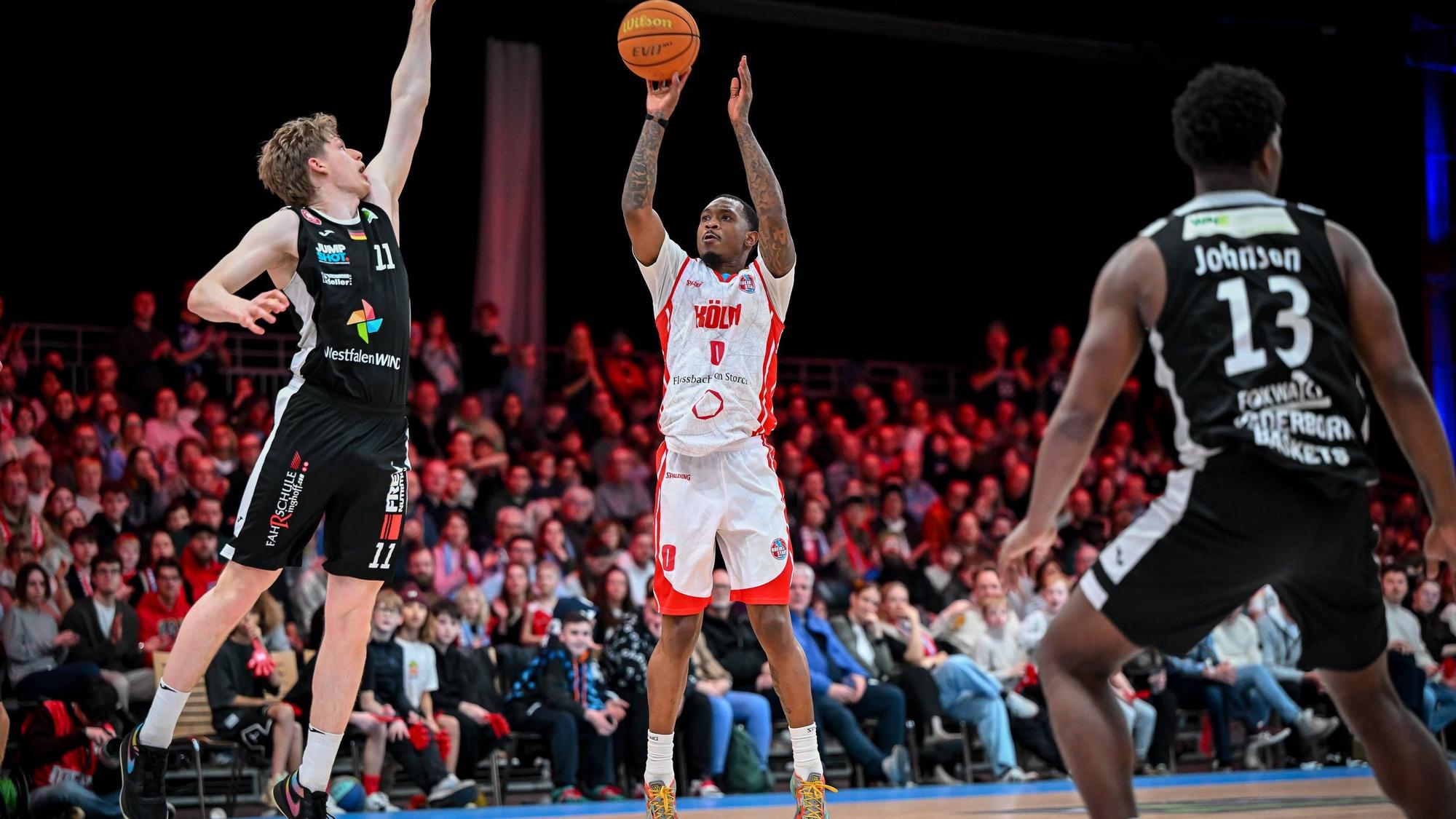 Barmer 2. Basketball Bundesliga ProA: Rheinstars Köln vs. Paderborn Baskets, 01.02.2026 Cedric Cezell Russell Jr. RheinStarsKöln 0, Barmer 2. Basketball Bundesliga ProA: Rheinstars Köln vs. Paderborn Baskets am 01.02.2026 in der Motorworld Köln in Koeln Nordrhein-Westfalen *** Barmer 2 Basketball Bundesliga ProA Rheinstars Köln vs Paderborn Baskets, 01 02 2026 Cedric Cezell Russell Jr RheinStarsKöln 0 , Barmer 2 Basketball Bundesliga ProA Rheinstars Köln vs Paderborn Baskets on 01 02 2026 at Motorworld Köln in Cologne North Rhine-Westphalia Copyright: xBEAUTIFULxSPORTS/Mueller-Laschetx