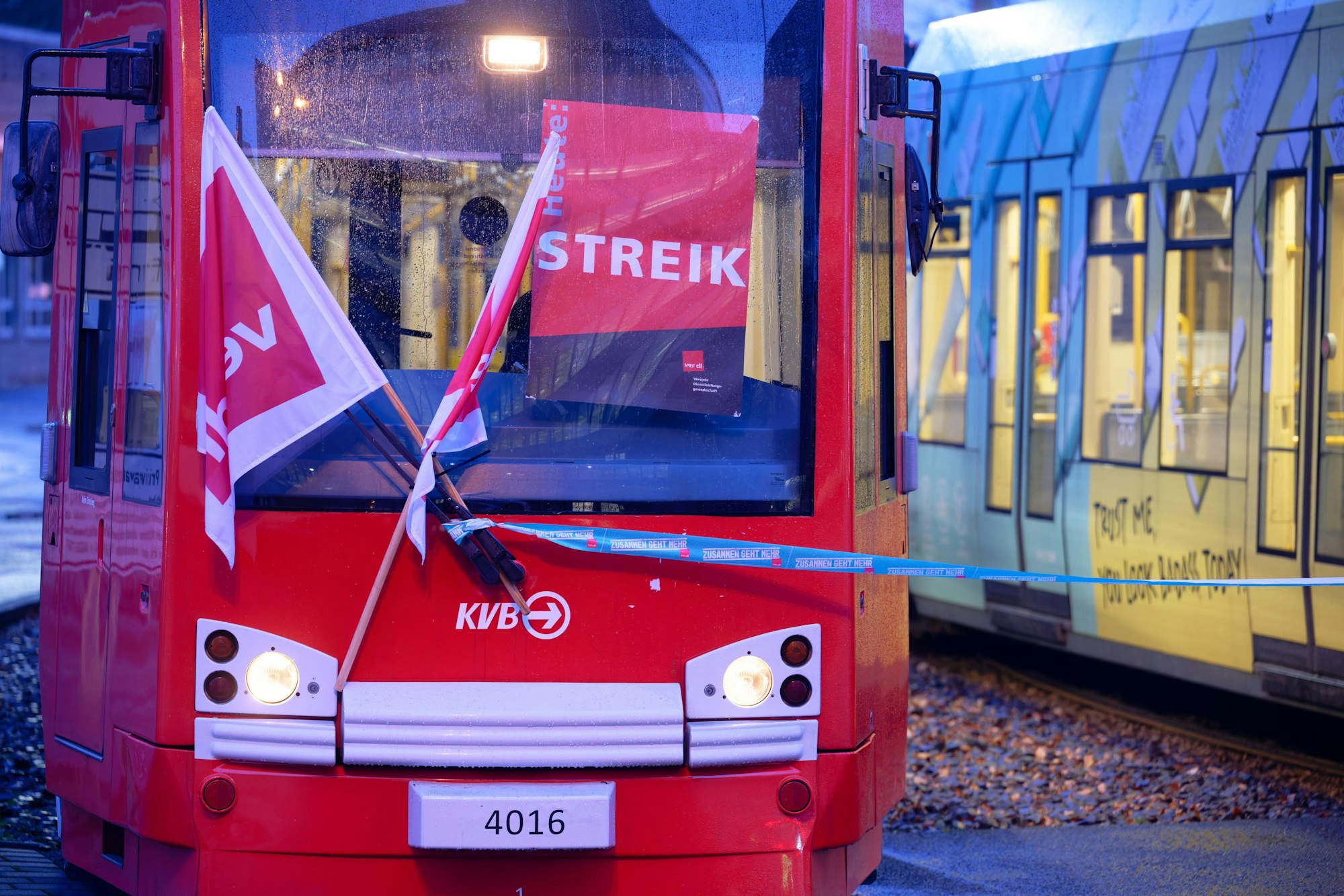 Verdi ruft bundesweit zu Warnstreiks im Nahverkehr auf.
