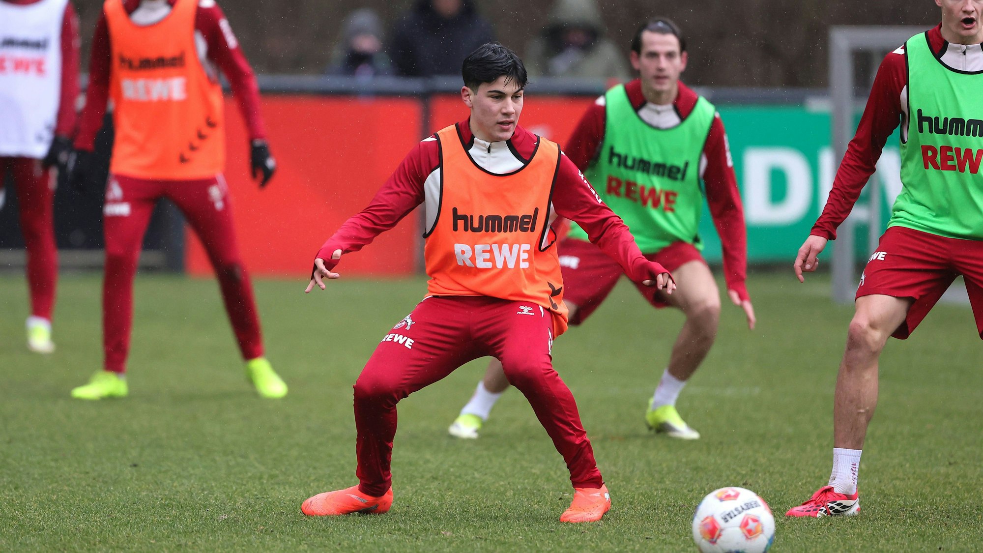 Erstmals am Geißbockheim in Aktion: FC-Neuzugang Felipe Chavez.