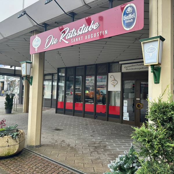 Die Ratsstuben in Sankt Augustin sind seit Januar 2026 geschlossen. Ein neuer Pächter wird gesucht.