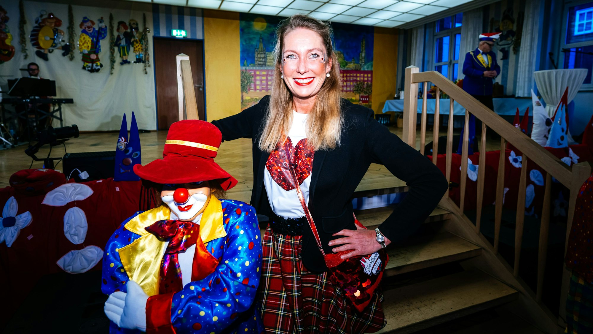 Katja Funken ist eine von drei Preisträgerinnen und Preisträgern von „Jeck met Hätz“.