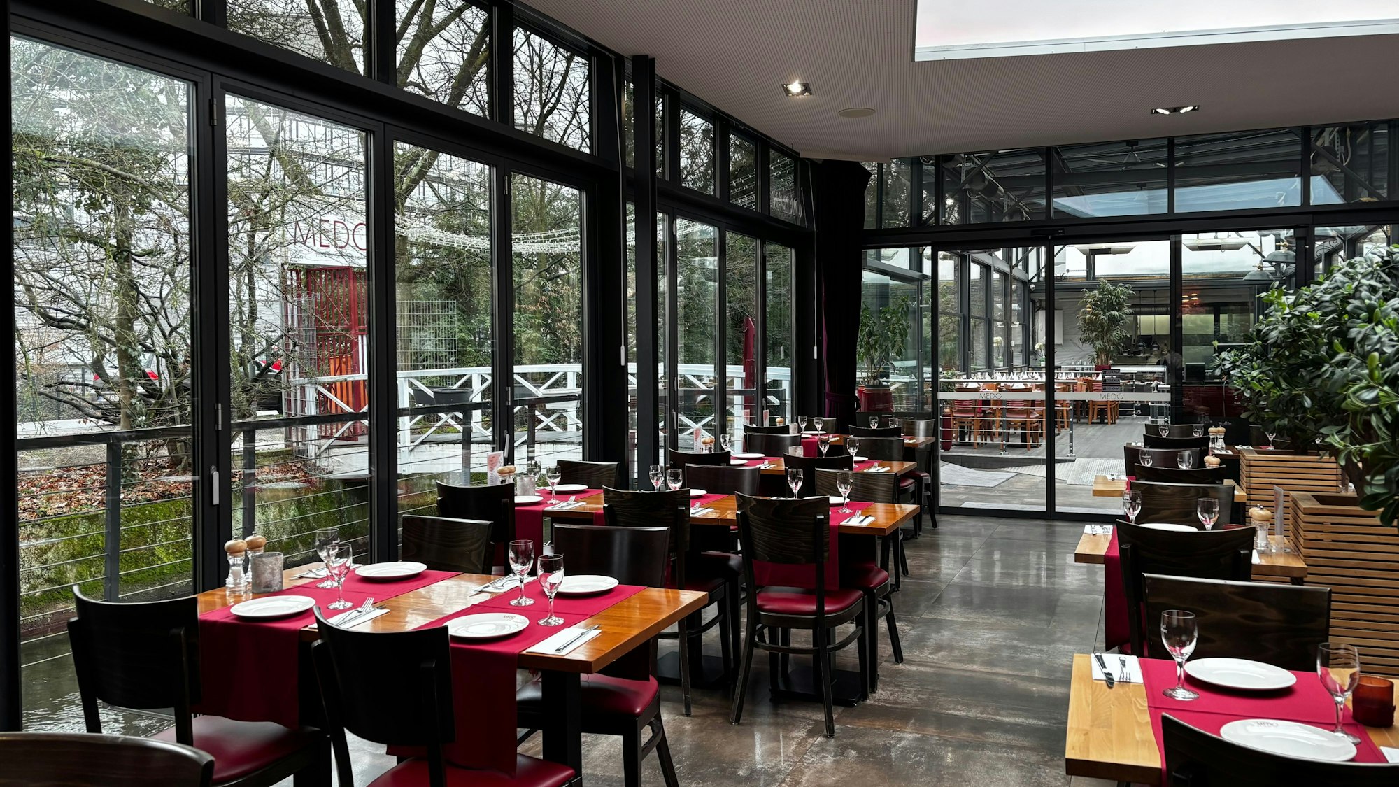 Innenansicht vom Restaurant.