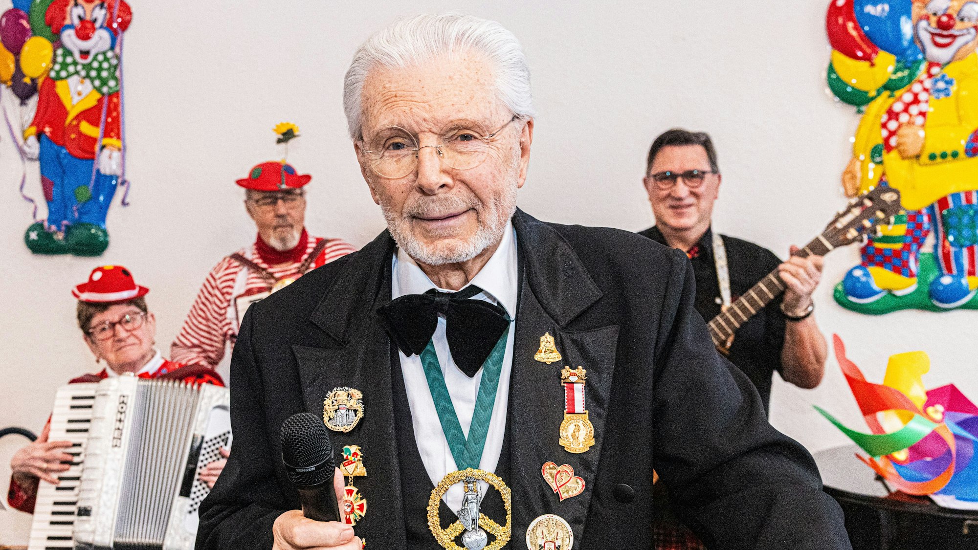 Friedrich Schlichting ist einer von drei Preisträgern des Ehrenamtspreises „Jeck met Hätz“.