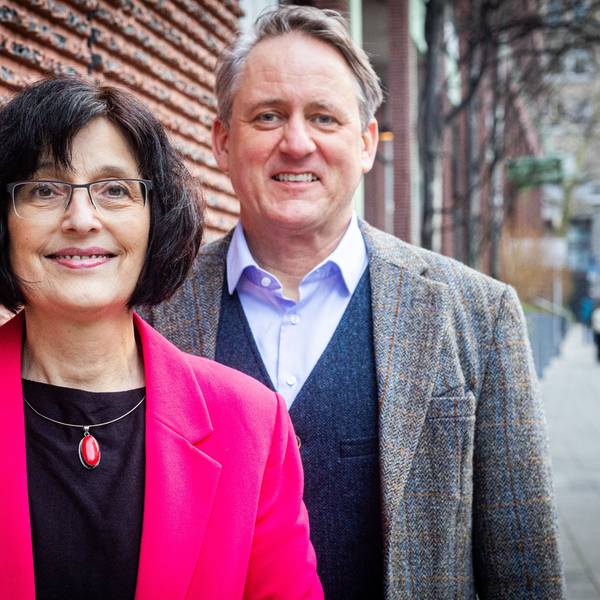 Claudia Walther und Andre Schirmer, Vorsitzende der Kölner SPD.