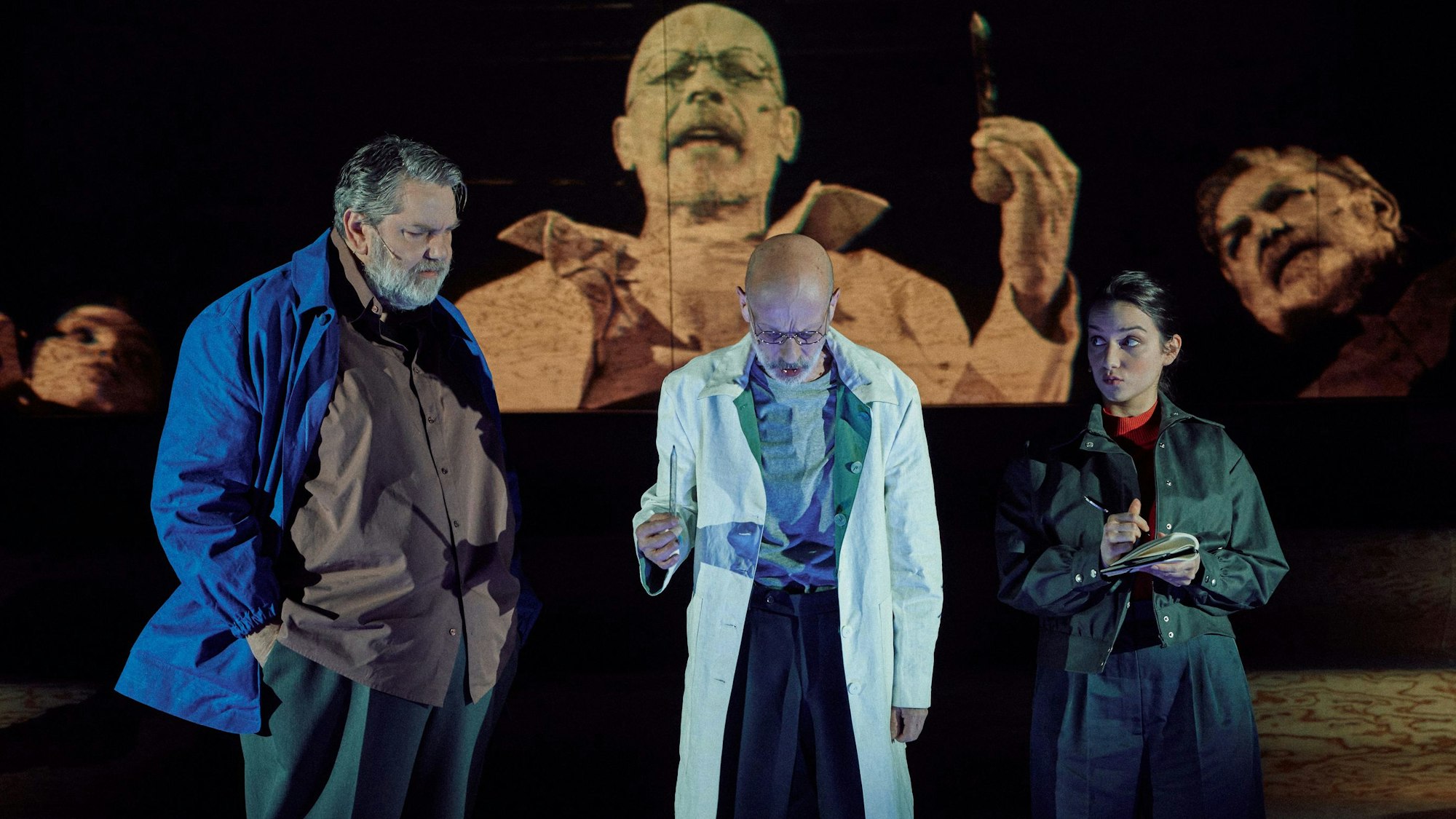 Dat Wasser vun Kölle es jot (v.l.): Andreas Beck, Uwe Rohbeck, Rebekka Biener