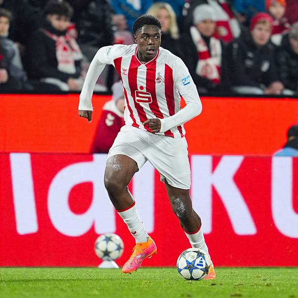Assad Kotya-Fofana für den 1. FC Köln am Ball