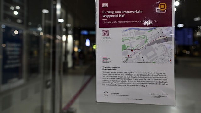 Die Bahnstrecke von Köln über Wuppertal nach Hagen ist für eine umfassende Sanierung bis zum 10. Juli gesperrt.